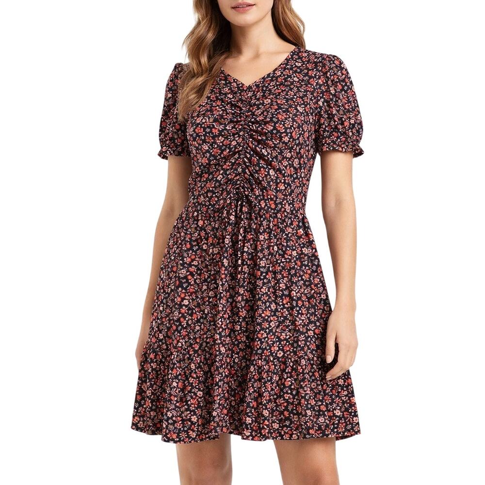 Boden Floral Mini Dress Size 8 Petite